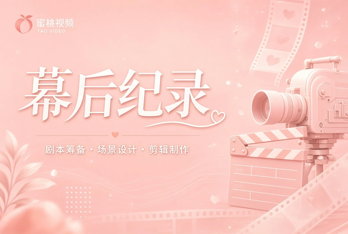蜜桃视频幕后制作主题画面